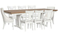 Kingston - Extendable Trestle Dining Table Set Magnussen Furniture