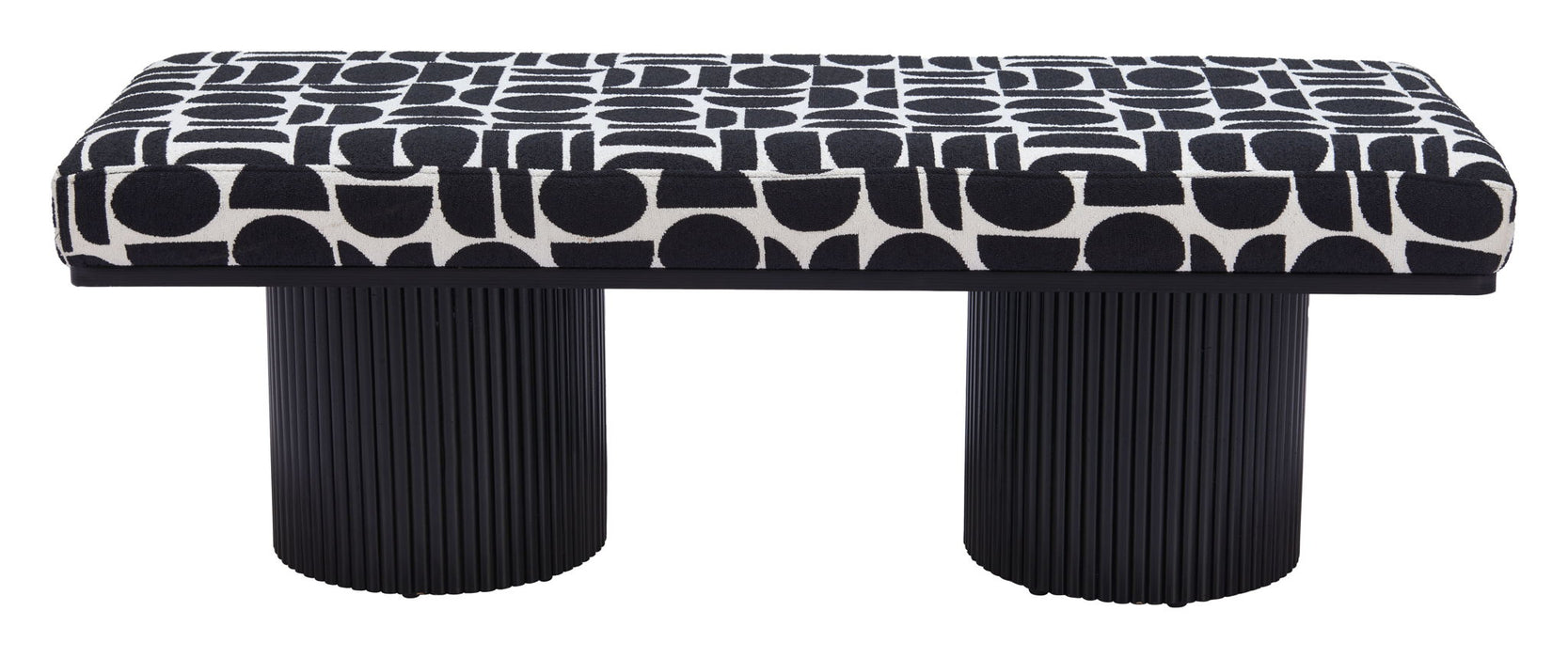 Botoia - Bench - Black Zuo Modern