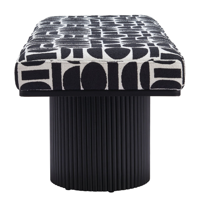 Botoia - Bench - Black Zuo Modern