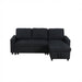 L - Shaped Convertible Sofa Bed With Storage Chaise Home Essentials