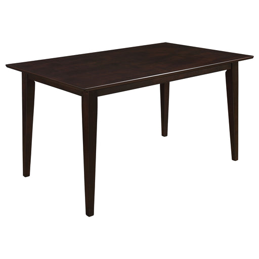 Henin - Rectangle Dining Table - Cappuccino Furniture Max