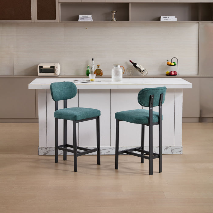 Modern Counter Height Stools (Set of 2)