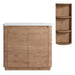 Freestanding Bathroom Vanity With Sink, 2 Soft Close Doors & Storage Rack Home Essentials