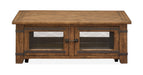 Chesterfield - Top Storage Cocktail Table With Casters - Farmhouse Timber Magnussen Furniture