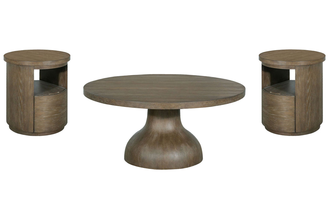 Bosley - Round Cocktail Table Set Magnussen Furniture