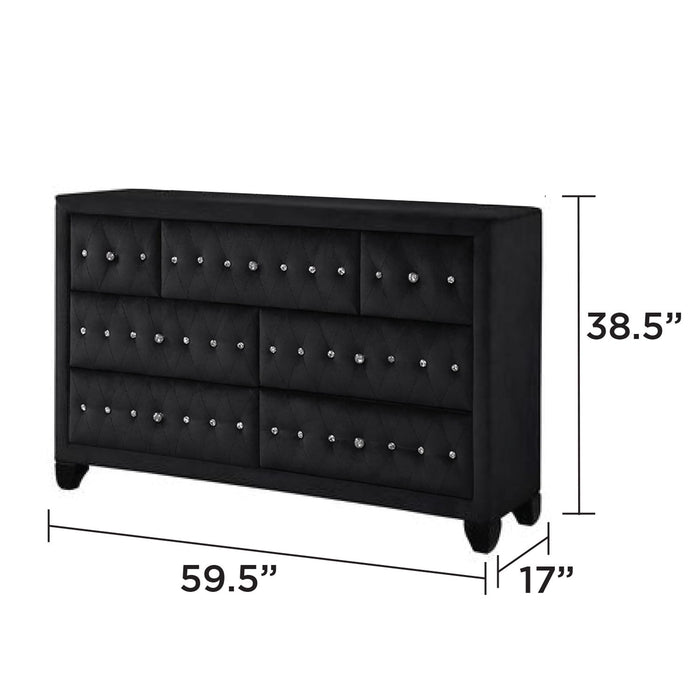 Sophia - 7 Drawer Dresser Matrix Furniture Group