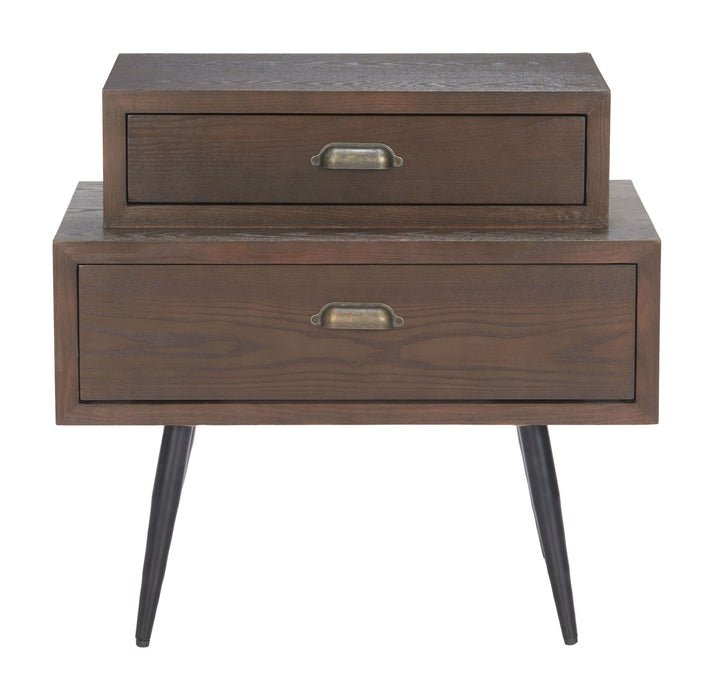 Mechy - Side Table - Brown