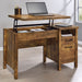 Chicolm - Lift Top Office Desk - Rustic Furniture Max