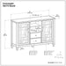 Connaught - Tall TV Stand - Brown Simpli-Home