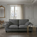 2 Seater Modular Loveseat With Curved Armrests Home Essentials