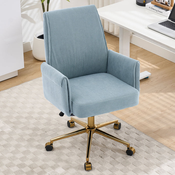 Ergonomic Mid Back Office Chair Home Essentials