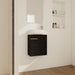 Soft Close Doors Bathroom Vanity With Sink, Compact Wall Mounted Design Basin Home Essentials