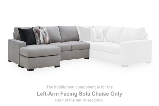 Lakepoint - LAF Sofa Chaise - Nickel Benchcraft®