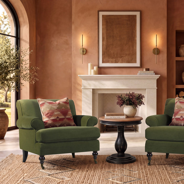 Alana Lawson - Accent Arm Chair Casters Jennifer Taylor Home