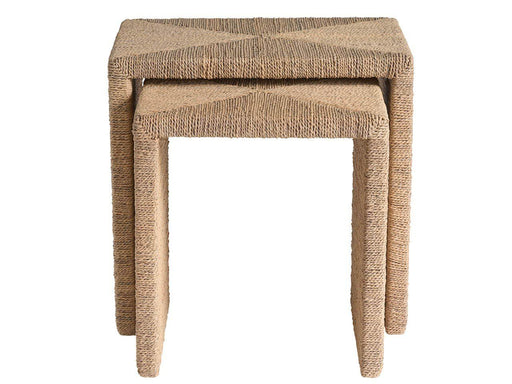 Oasis - Abaca Nesting Tables - Beige Universal Furniture