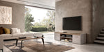 Nora - 3 Door TV Unit - Beige / Light Brown Status Italy