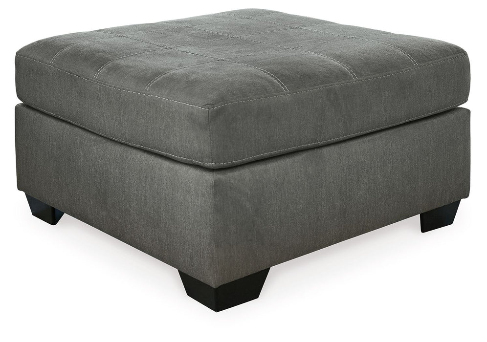 Pitkin - Oversized Accent Ottoman - Slate Ashley®