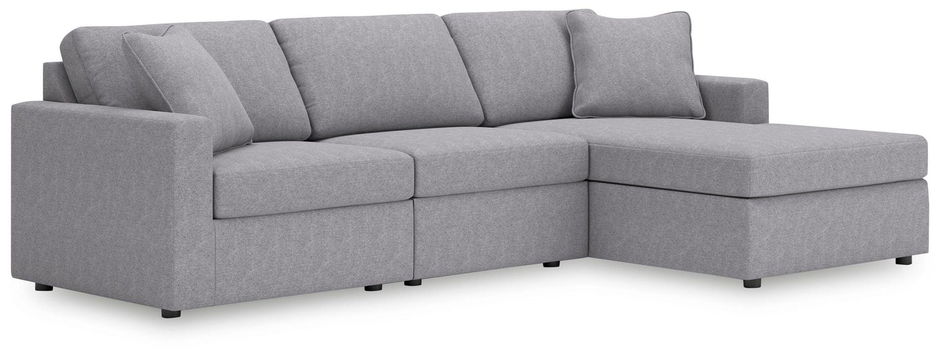 Modmax - L-Shaped Sectional - Granite Signature Design by Ashley®