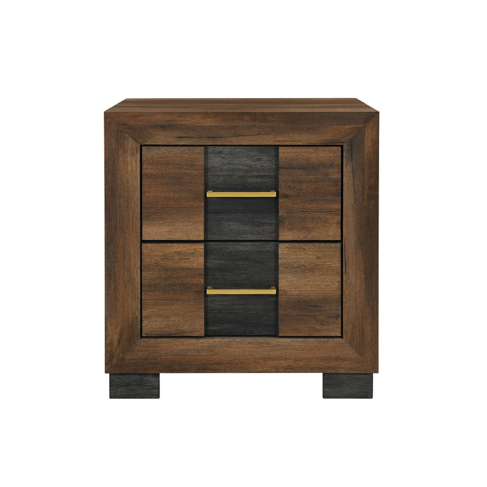 Prime - Nightstand - Brown Black Global Furniture USA