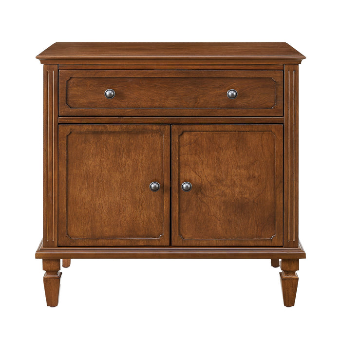 Nightstand With Charging Station Bedside Table With Drawer And Double Door Storage Home Essentials