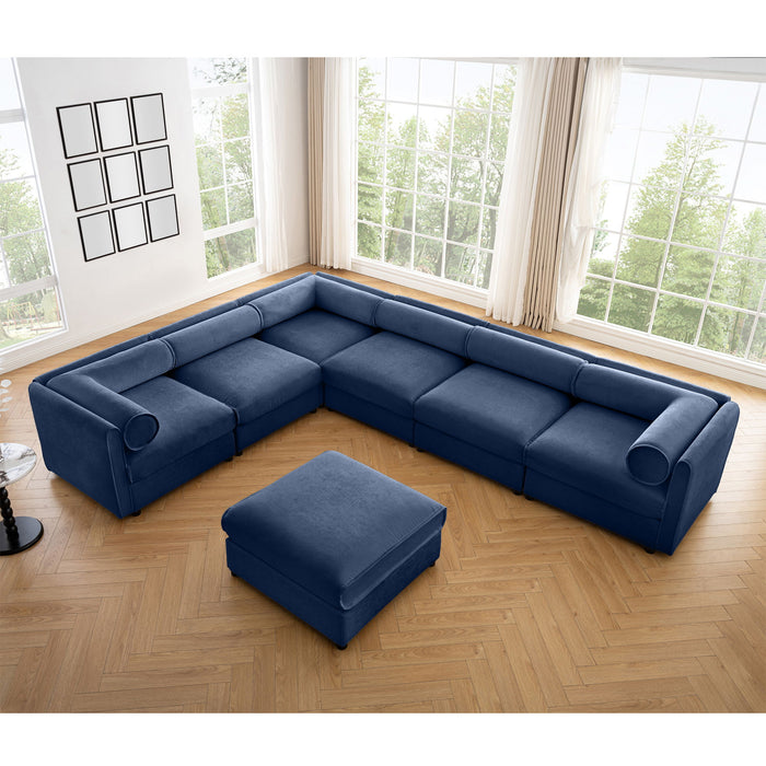 Contemporary Elegant Sofa With Storage And Ottoman Home Essentials