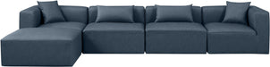 Cube - 5 Piece Modular Sectional With Chaise Meridian Furniture