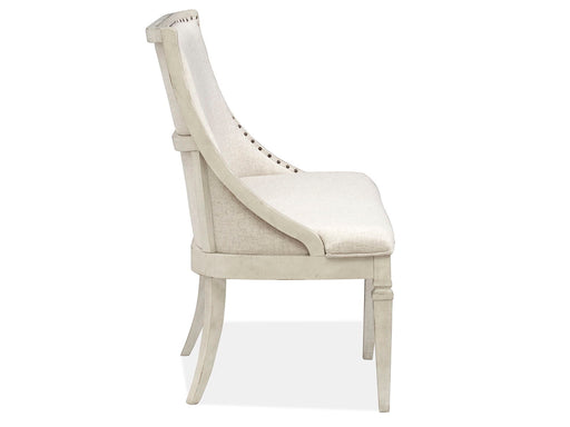 Newport - Bench With Upholstered Seat & Back - Alabaster Magnussen Furniture
