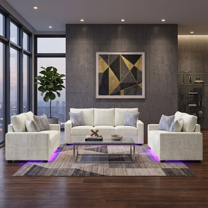 Rita - Living Room Set With LED Matrix Furniture Group