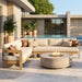 Outdoor Patio Sectional Sofa Set - Oak Home Essentials