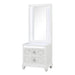 Abigale - Nightstand With Mirror Top, LED Lighting (Includes Mirror And Nightstand) - White Matrix Furniture Group