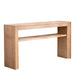 Console Table With Storage Shelf - Antique Natural / Light Natural / Natural Home Essentials