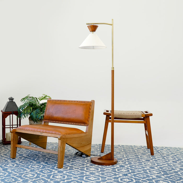 Floor Lamp, Standing Light For Living Room - Brown Ashcroft Furniture