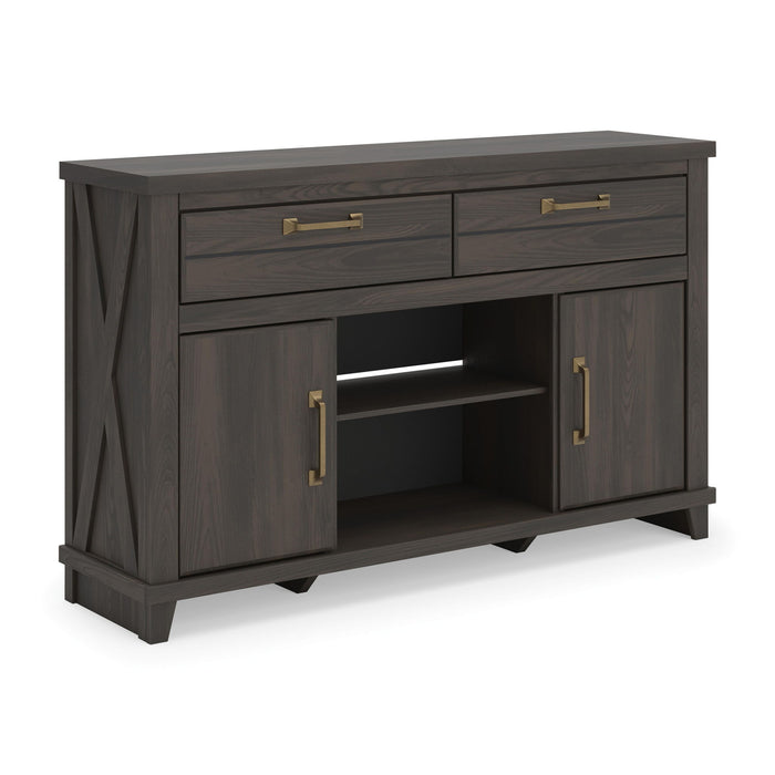 Brazen Valley - TV Stand With Fireplace Option Signature Design by Ashley®