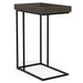 Gallagher - C-Side Table - Walnut Brown Simpli-Home