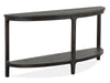 Boswell - Demilune Sofa Table - Peppercorn Magnussen Furniture