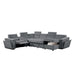 Harvey - Power Recliner Sleeper Sectional Matrix Furniture Group