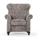 Modern Manual Push Back Recliner Chair Noble House