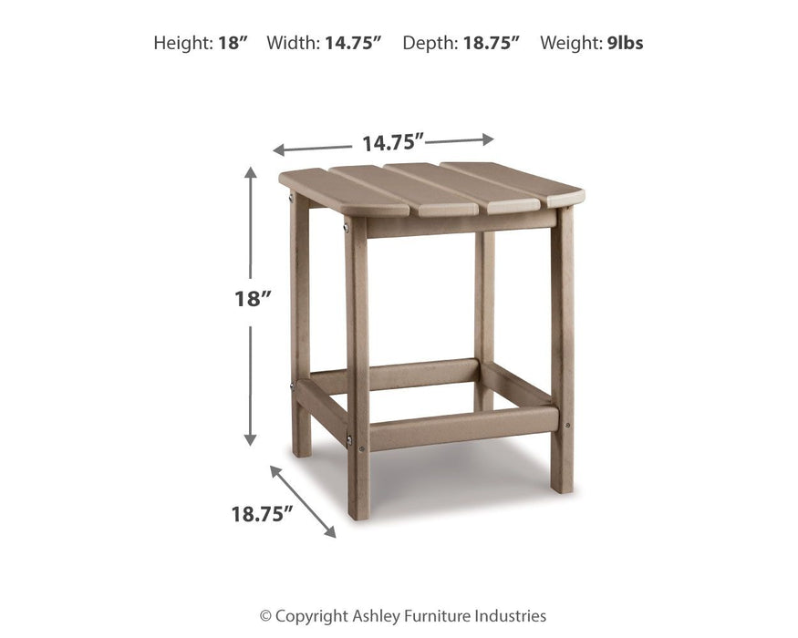 Sundown Treasure - Outdoor End Table Signature Design by Ashley®