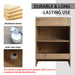 48" Freestanding Bathroom Vanity With Sink And 2 Storage Cabinets, Soft Closing Door - Imitative Oak / White Home Essentials