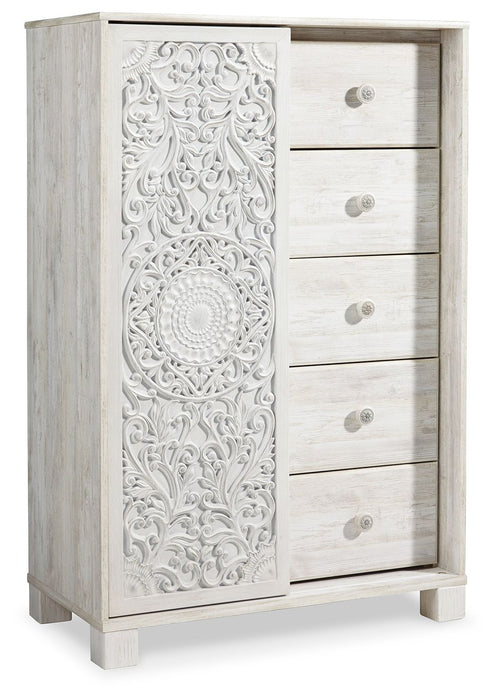 Paxberry - Dressing Chest - Whitewash Signature Design by Ashley®