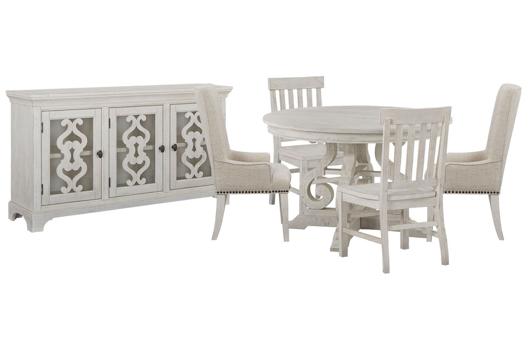 Bronwyn - 48" Round Dining Table Set Magnussen Furniture