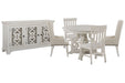 Bronwyn - 48" Round Dining Table Set Magnussen Furniture