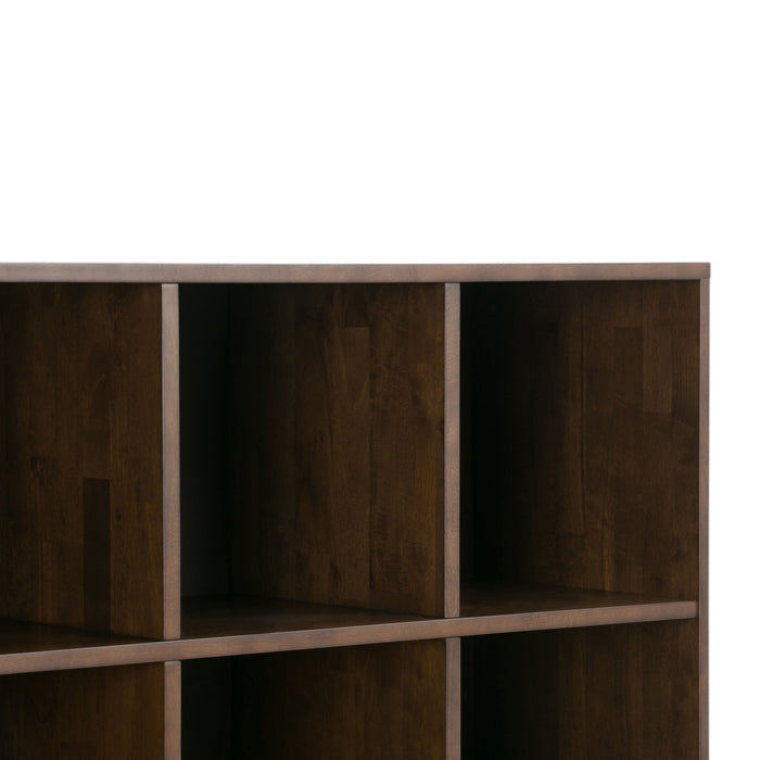 Harper - Cube Storage With Drawers - Walnut Brown