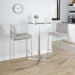 Fuji - Contemporary And Modern Elegance High Back Barstool Lumi Source