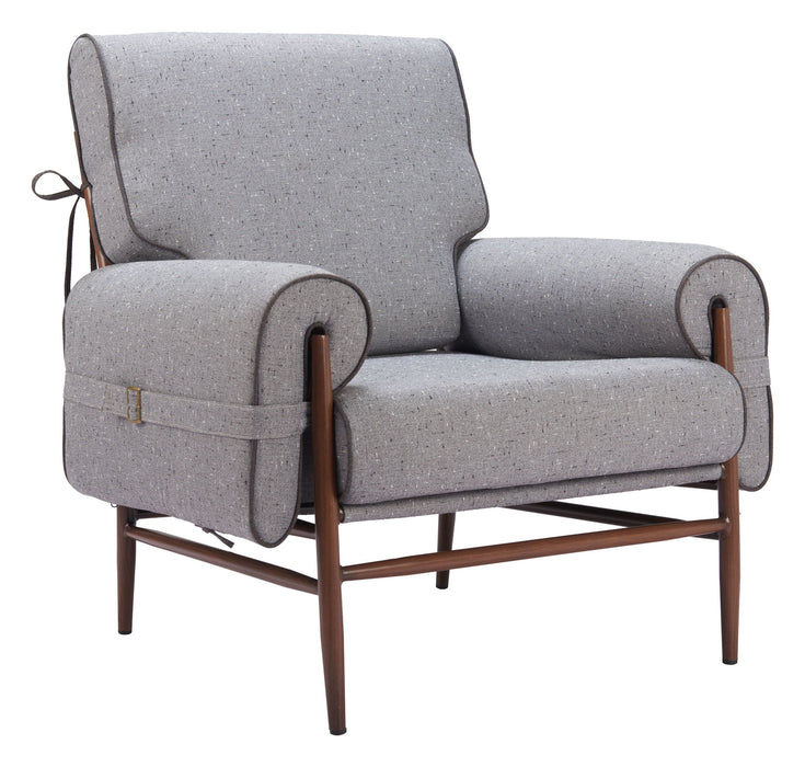 Klem - Accent Chair - Gray Zuo Modern