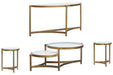 Cassidy - Shaped Cocktail Table Set Magnussen Furniture