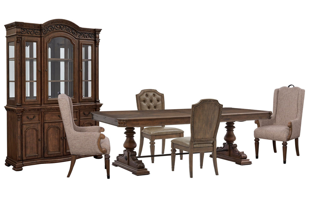 Durango - Extendable Trestle Dining Table Set Magnussen Furniture