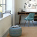 Margo - Handcrafted Round Pouf Simpli-Home