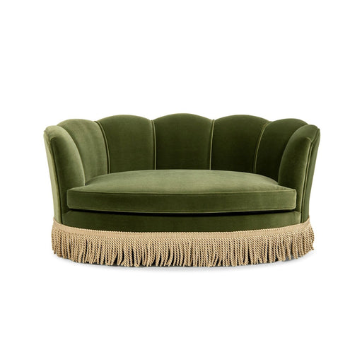 Clara - Scalloped Pet Sofa Bed Jennifer Taylor Home