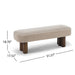 Indoor Upholstered Dining Bench Noble House
